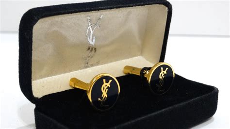 saint laurent cufflinks